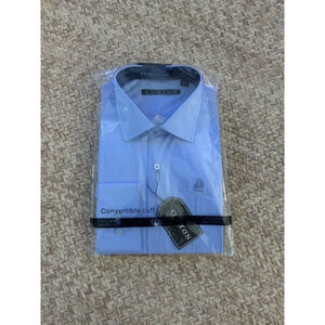 Baby blue Dress Shirt mens Size L 16-16 1/2; 36/37